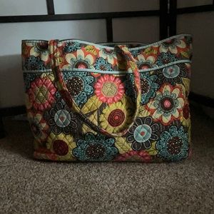 VERA BRADLEY large tote bag